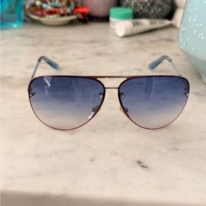 Marc by Marc Jacobs MMJ 204/S Aviator Sunglasses Gradient Blue